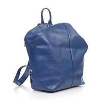Городской кожаный рюкзак Italian Bags Синий (6893_blue)