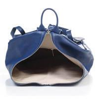 Городской кожаный рюкзак Italian Bags Синий (6893_blue)