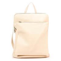 Городской кожаный рюкзак Italian Bags Бежевый (6914_beige)