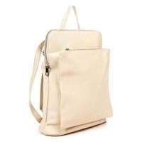 Городской кожаный рюкзак Italian Bags Бежевый (6914_beige)