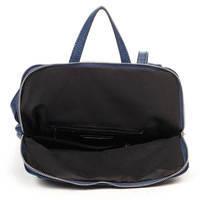 Городской кожаный рюкзак Italian Bags Синий (6914_blue)