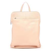 Городской кожаный рюкзак Italian Bags Розовый (6914_roze)