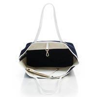 Женская кожаная сумка Italian Bags Синий (8076_blue)