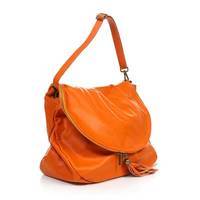 Женская кожаная сумка Italian Bags Оранжевый (8077b_cuoio)