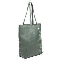 Женская кожаная сумка Italian Bags Темно-зеленый (8498_dark_green)