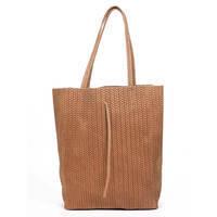 Женская кожаная сумка Italian Bags Таупе (8500_taupe)