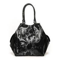 Женская кожаная сумка Italian Bags Черный (8501_black)