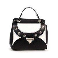 Женская кожаная сумка-клатч Italian Bags Черный (8508_black)