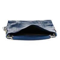 Женская кожаная сумка Italian Bags Синий (8509_blue)