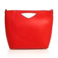 Женская кожаная сумка Italian Bags Красный (8611_red)