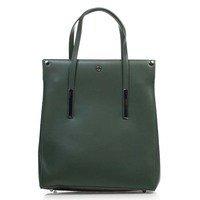 Женская кожаная сумка Italian Bags Зеленый (8876_green)