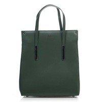Женская кожаная сумка Italian Bags Зеленый (8876_green)