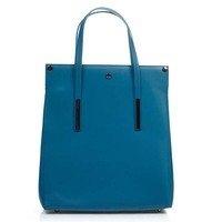 Женская кожаная сумка Italian Bags Синий (8876_petrolio)