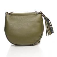 Женская кожаная сумка Amelie Pelletteria Зеленый (8887_green)