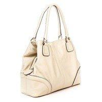 Женская кожаная сумка Italian Bags Бежевый (8976_beige)