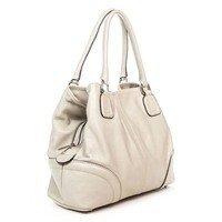 Женская кожаная сумка Italian Bags Серый (8976_gray)