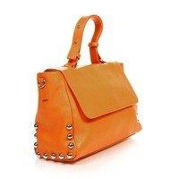 Женская кожаная сумка Italian Bags Оранжевый (8981_orange)