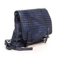 Женская кожаная сумка Italian Bags Синий (9216_vintage_blue)