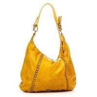 Женская кожаная сумка Italian Bags Желтый (9345_vintage_yellow)