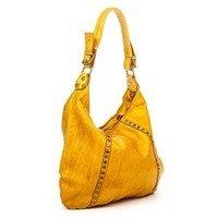 Женская кожаная сумка Italian Bags Желтый (9345_vintage_yellow)