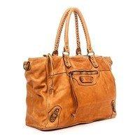 Женская кожаная сумка Italian Bags Коньячный (9351_vintage_cuoio)