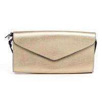 Клатч кожаный Italian Bags Золотистый (STK_SM_8284_gold)