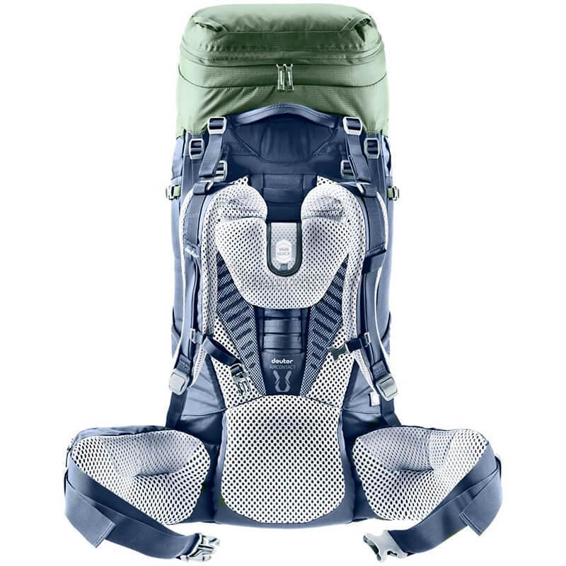 Туристический рюкзак Deuter Aircontact 65 + 10 Khaki-navy (33205192325)