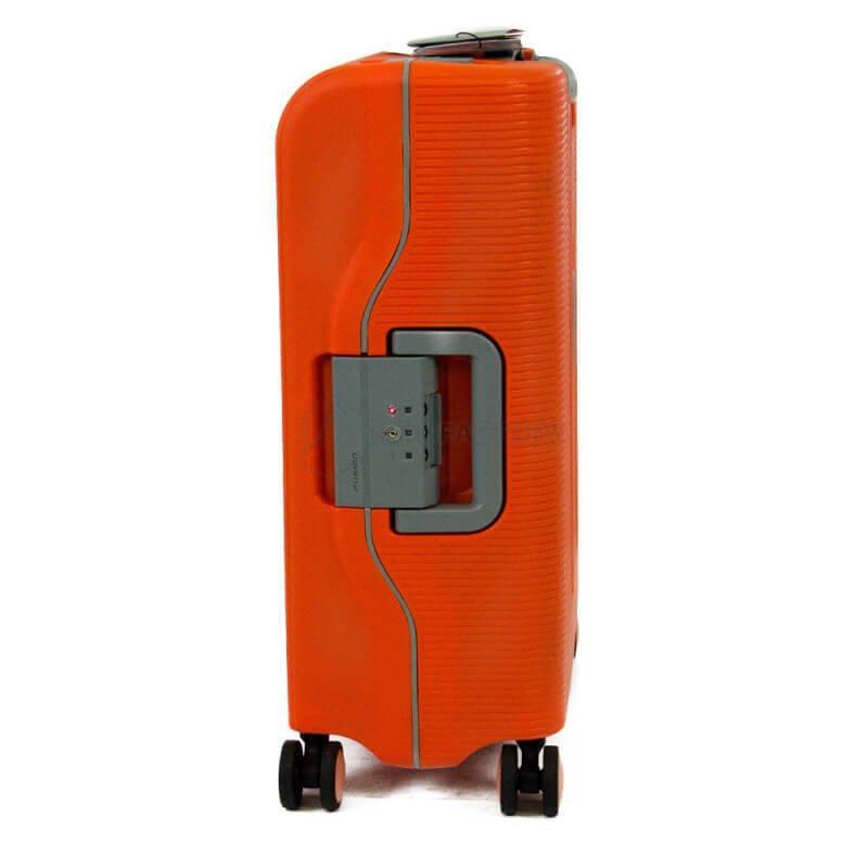 Чемодан на 4 колесах Echolac FUSION Electric Orange S 46л (EcPW004-403-70)