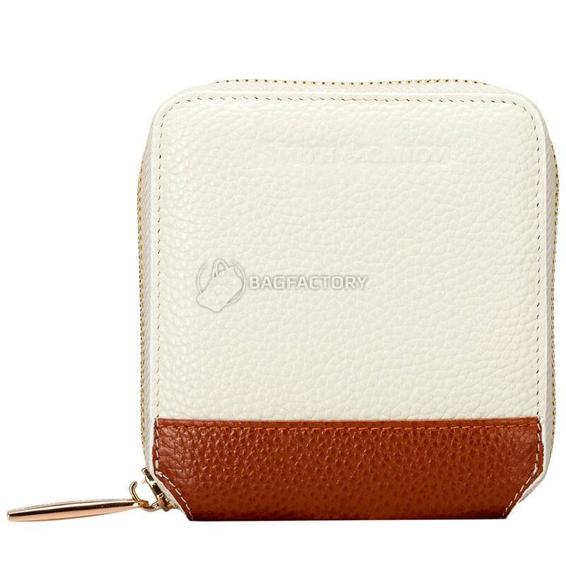 Кошелек женский кожаный Smith & Canova Althorp Cream-Tan (26803 CREAM-TAN)