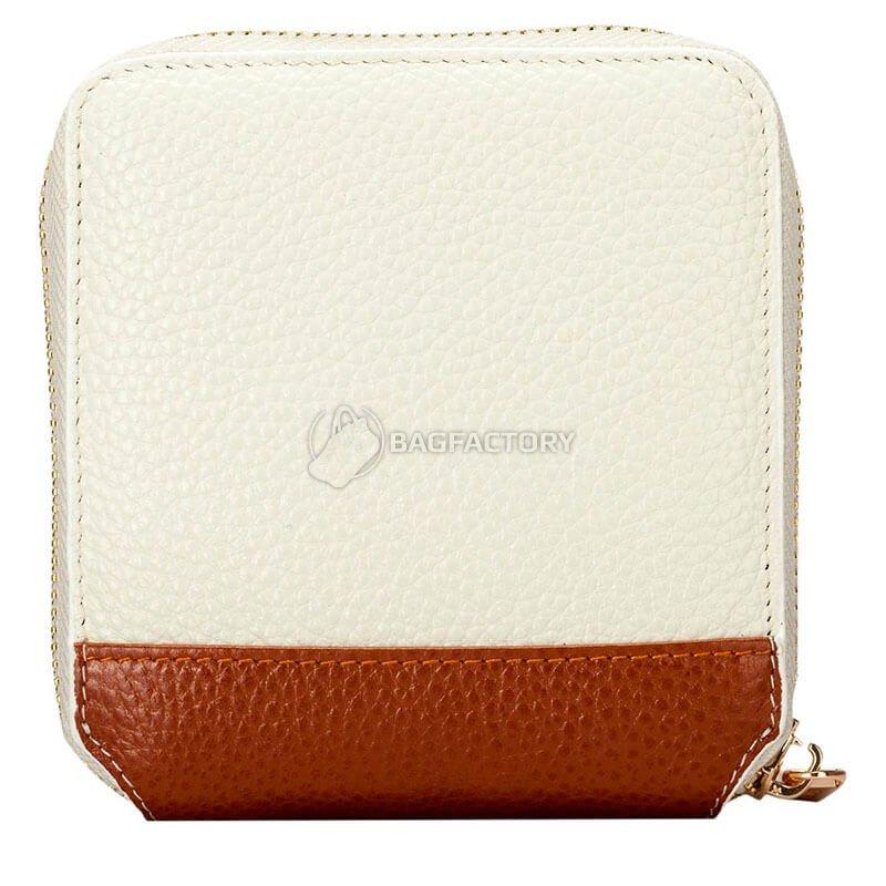 Кошелек женский кожаный Smith & Canova Althorp Cream-Tan (26803 CREAM-TAN)