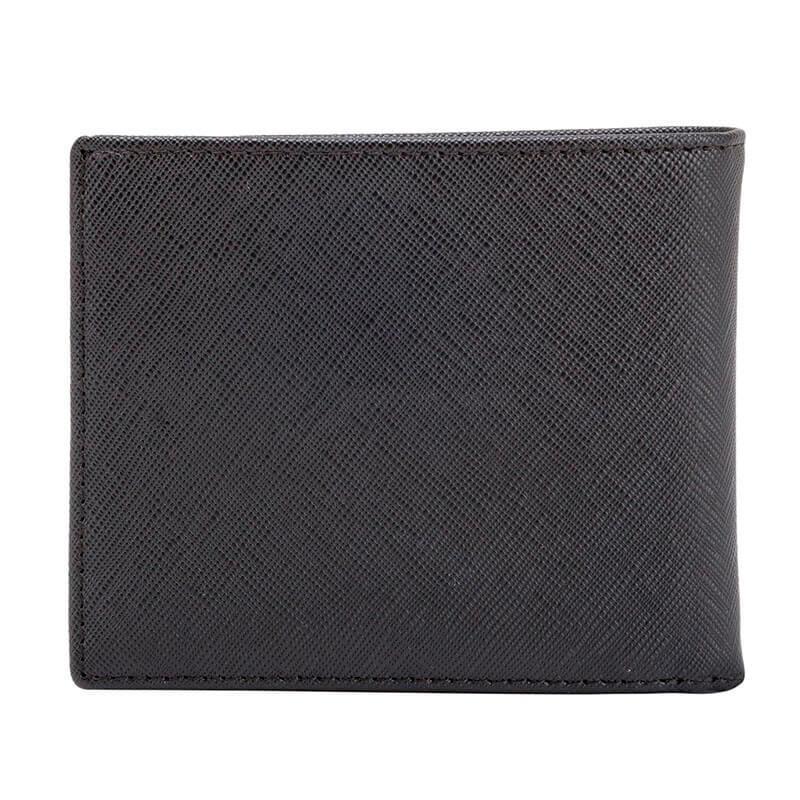 Кошелек мужской кожаный Smith & Canova Devere Black-Red (26826 BLK-RED)