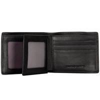 Кошелек мужской кожаный Smith & Canova Bowgett Black (28589 BLK)