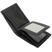 Кошелек мужской кожаный Smith & Canova Bowgett Black (28589 BLK)