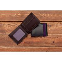 Кошелек мужской кожаный Smith & Canova Bowgett Black (28589 BLK)