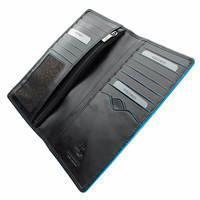 Кошелек мужской кожаный Visconti Jean-Paul с защитой RFID Italian Black (ALP88 IT BLK)