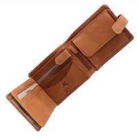 Портмоне мужское кожаное Visconti Archimedes Коричневый (DRW30 TAN)