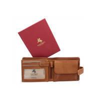 Портмоне мужское кожаное Visconti Archimedes Коричневый (DRW30 TAN)