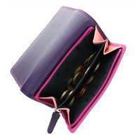Кошелек женский кожаный Visconti Bora Berry Multi (RB43 BERRY MULTI)