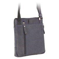 Мужская кожаная сумка Visconti Roy Oil Blue (15056 OIL BLUE)