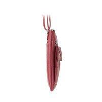Женская кожаная сумка Visconti 18608/A Slim Bag Red (18608 RED)