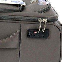 Чемодан на 4 колесах IT Luggage SATIN Dark Grey S 35л (IT12-2225-08-S-S755)