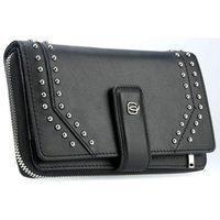 Портмоне Piquadro MUSE Black2 карман для монет на молнии с RFID защитой (PD1354MUR_N2)
