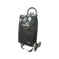 Хозяйственная сумка-тележка Aurora Avanti 4 Basic 50 Black/Grey Flower (926879)