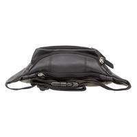 Поясная кожаная сумка Visconti Bumbag Black (720 BLK)