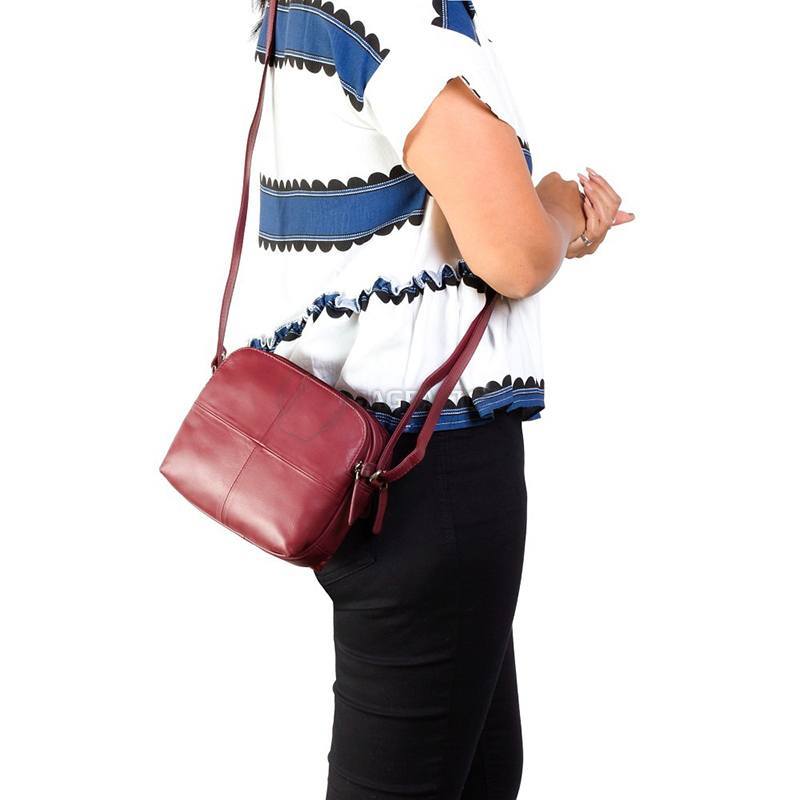 Женская кожаная сумка Visconti Holly Brown (18939 BRN)