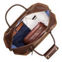 Дорожная кожаная сумка Visconti Voyager Tan Merlin (TC152 TAN/MLN)