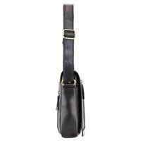 Мужская кожаная сумка Visconti Messenger Bag A5 Black (S7 BLK)