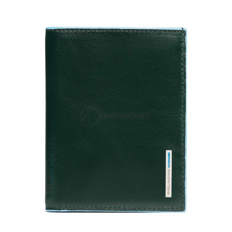 Портмоне Piquadro Blue Square Forest с отдел. для 9 кред.карт (PU1393B2_VE6)