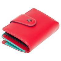 Кошелек женский кожаный Visconti Poppy c RFID Red Multi Spectrum (SP31 RED M)