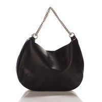 Женская кожаная сумка Italian Bags Черный (8972_black)